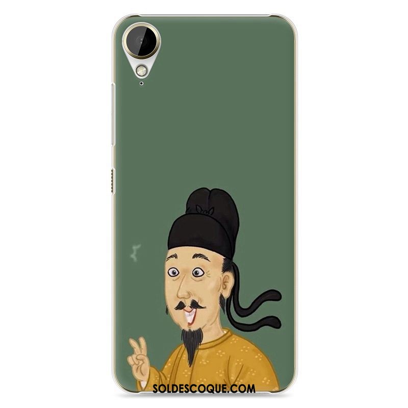 Coque Htc Desire 10 Lifestyle Créatif Jaune Amoureux Étui Téléphone Portable Pas Cher