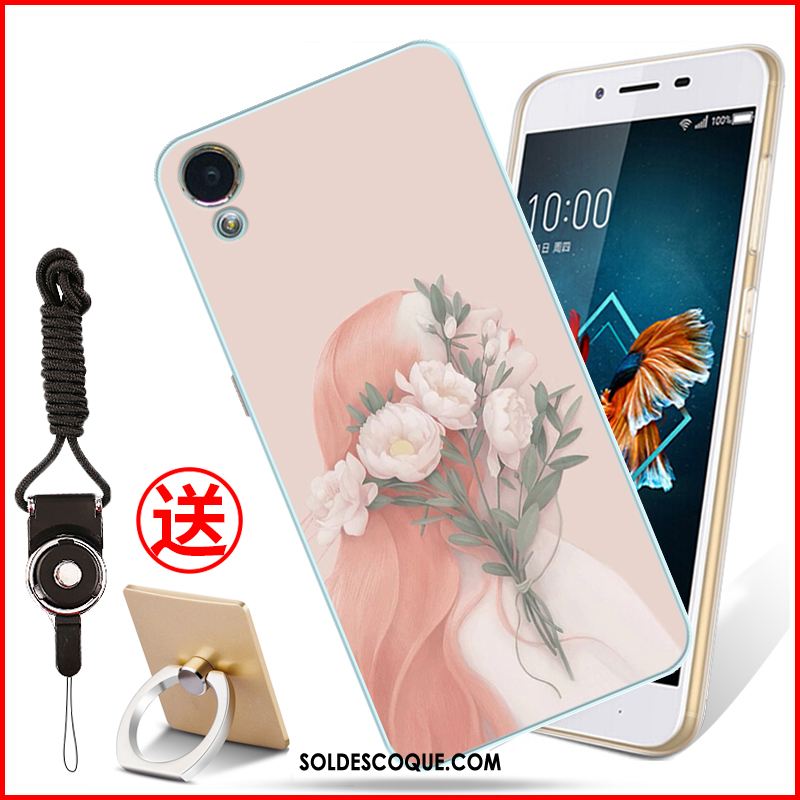 Coque Htc Desire 10 Lifestyle Protection Téléphone Portable Rose Fluide Doux Dessin Animé Housse Pas Cher