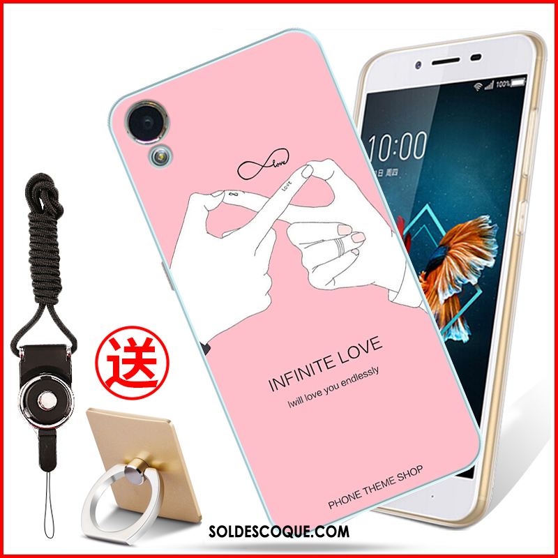 Coque Htc Desire 10 Lifestyle Protection Téléphone Portable Rose Fluide Doux Dessin Animé Housse Pas Cher