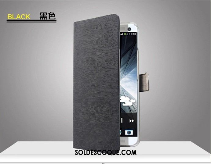 Coque Htc Desire 10 Lifestyle Téléphone Portable Bleu Étui Protection Étui En Cuir Soldes