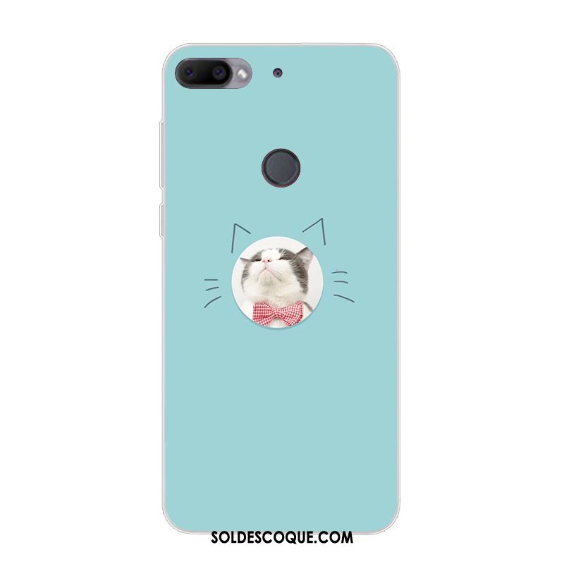 Coque Htc Desire 12+ Bleu Téléphone Portable Protection Tendance Très Mince Housse France