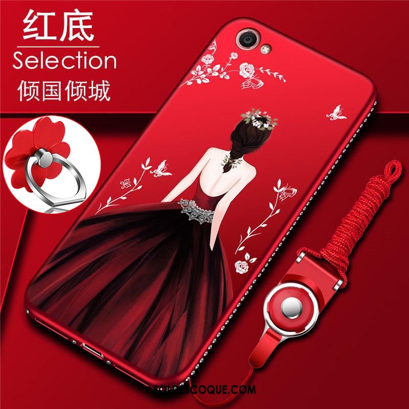 Coque Htc Desire 12 Rouge Tendance Fluide Doux Incassable Protection Pas Cher