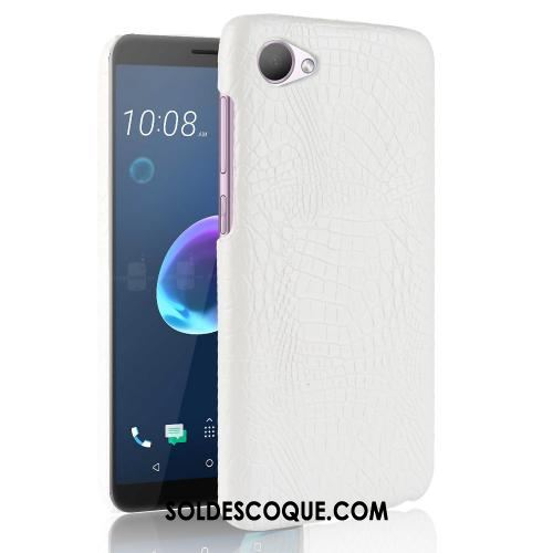 Coque Htc Desire 12 Téléphone Portable Vintage Incassable Cuir Simple En Vente