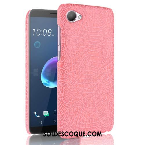 Coque Htc Desire 12 Téléphone Portable Vintage Incassable Cuir Simple En Vente