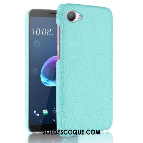 Coque Htc Desire 12 Téléphone Portable Vintage Incassable Cuir Simple En Vente