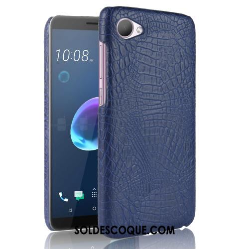 Coque Htc Desire 12 Téléphone Portable Vintage Incassable Cuir Simple En Vente