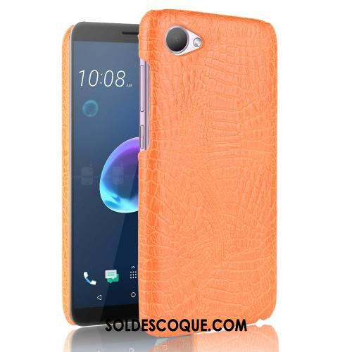 Coque Htc Desire 12 Téléphone Portable Vintage Incassable Cuir Simple En Vente