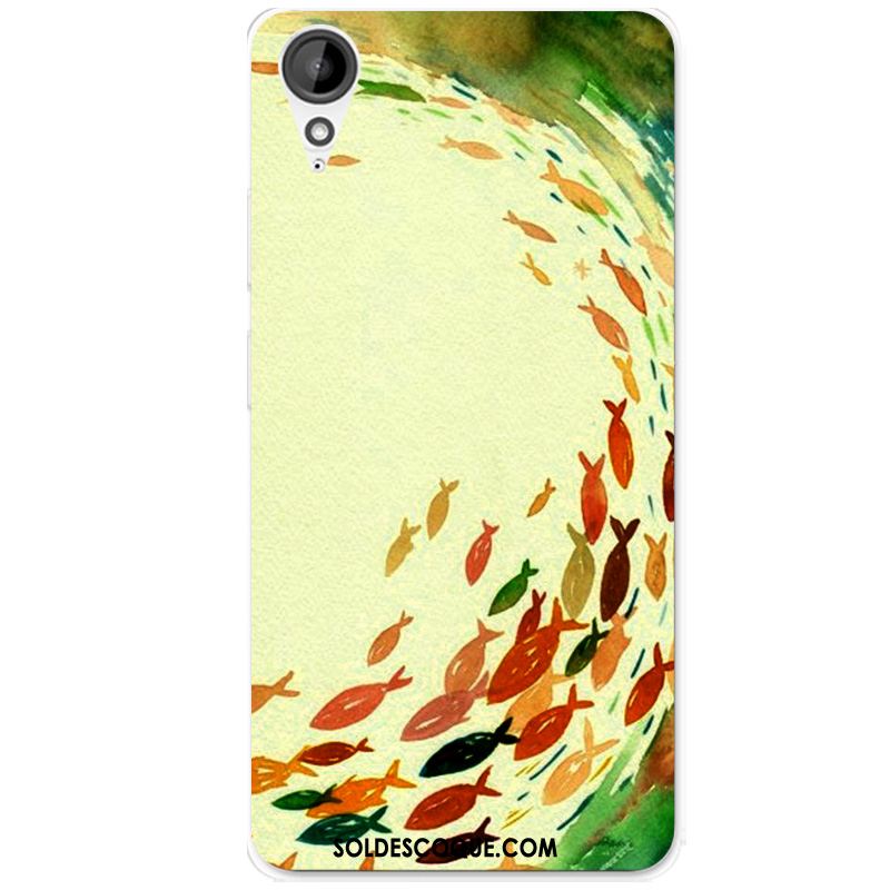 Coque Htc Desire 825 Dessin Animé Multicolore Art Étui Tout Compris Soldes