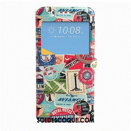 Coque Htc Desire 825 Dragon Support Protection Étui En Cuir Téléphone Portable France