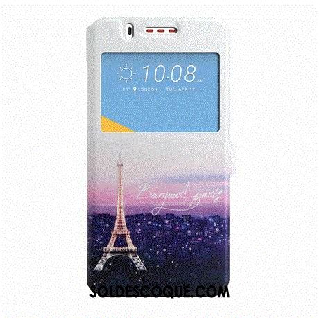 Coque Htc Desire 825 Dragon Support Protection Étui En Cuir Téléphone Portable France