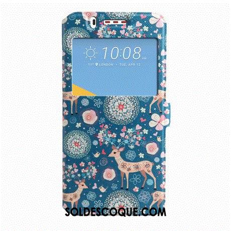 Coque Htc Desire 825 Dragon Support Protection Étui En Cuir Téléphone Portable France