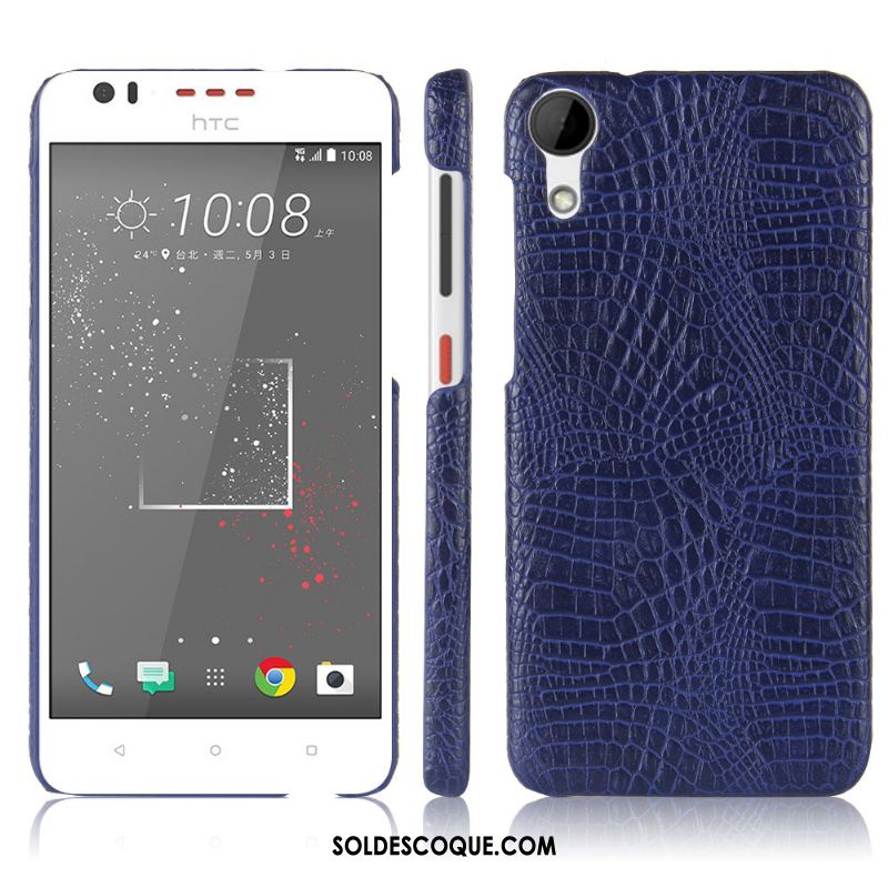 Coque Htc Desire 825 Étui Protection Crocodile Modèle Étui En Cuir Rose En Vente