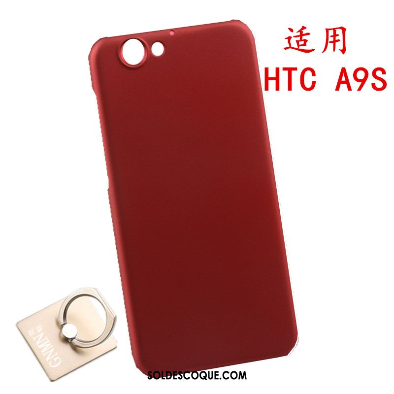 Coque Htc One A9s Délavé En Daim Téléphone Portable Protection Difficile Étui Soldes