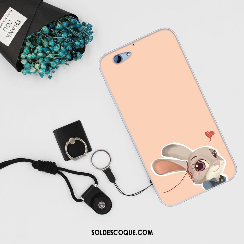 Coque Htc One A9s Protection Tendance Rose Incassable Étui En Ligne