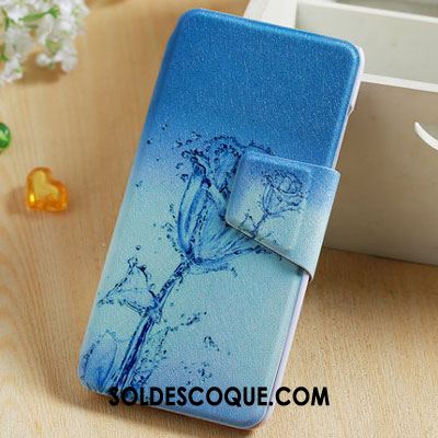 Coque Htc One A9s Protection Téléphone Portable Fluide Doux Bleu Transparent Soldes