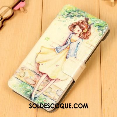 Coque Htc One A9s Étui En Cuir Clamshell Rose Téléphone Portable Protection Soldes