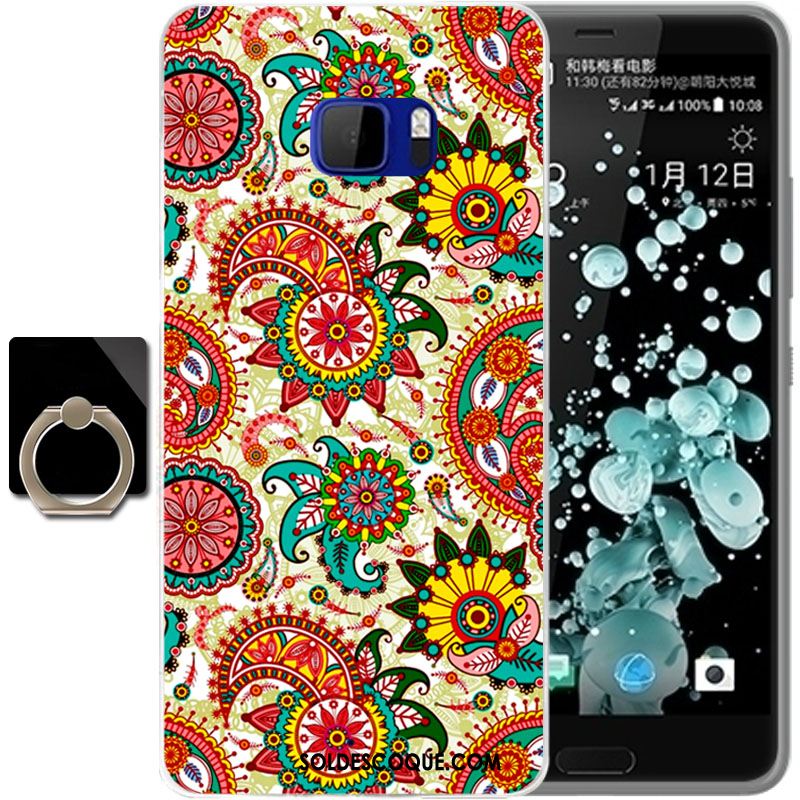 Coque Htc U Ultra Dessin Animé Multicolore Fluide Doux Téléphone Portable Tout Compris En Ligne