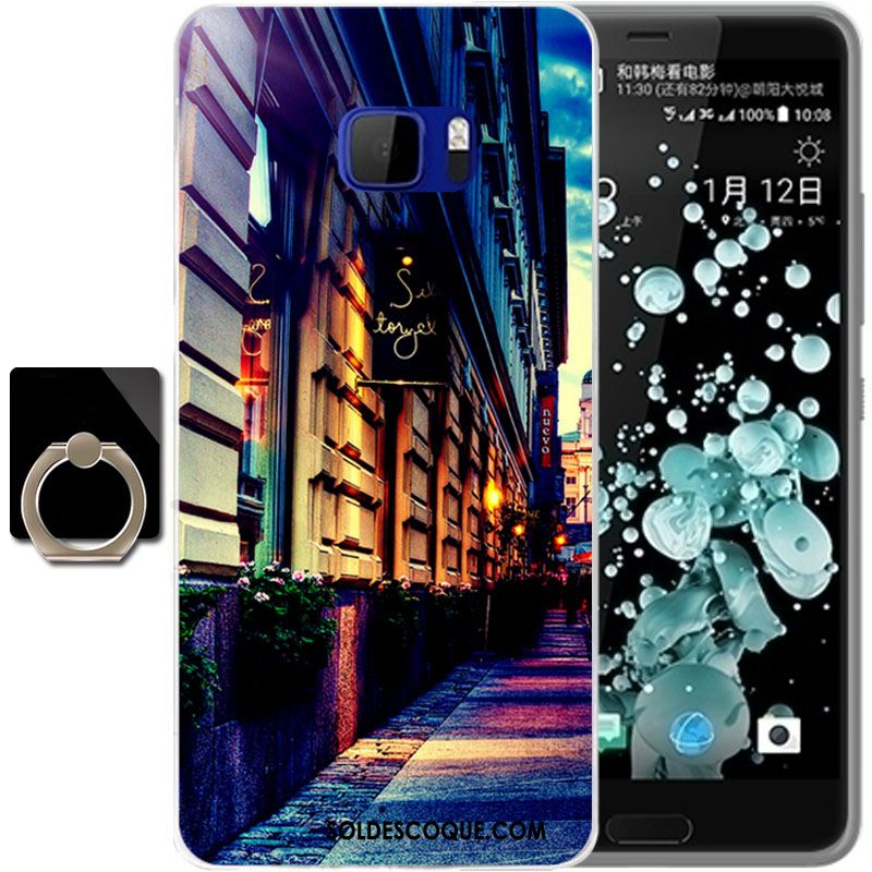 Coque Htc U Ultra Dessin Animé Multicolore Fluide Doux Téléphone Portable Tout Compris En Ligne