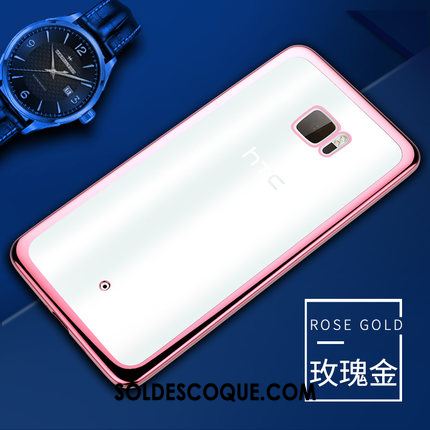 Coque Htc U Ultra Fluide Doux Silicone Téléphone Portable Bleu Étui En Vente