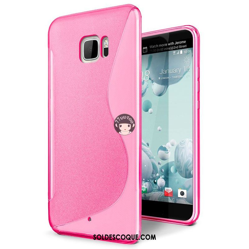 Coque Htc U Ultra Plastique Téléphone Portable Transparent Fluide Doux Étui Pas Cher