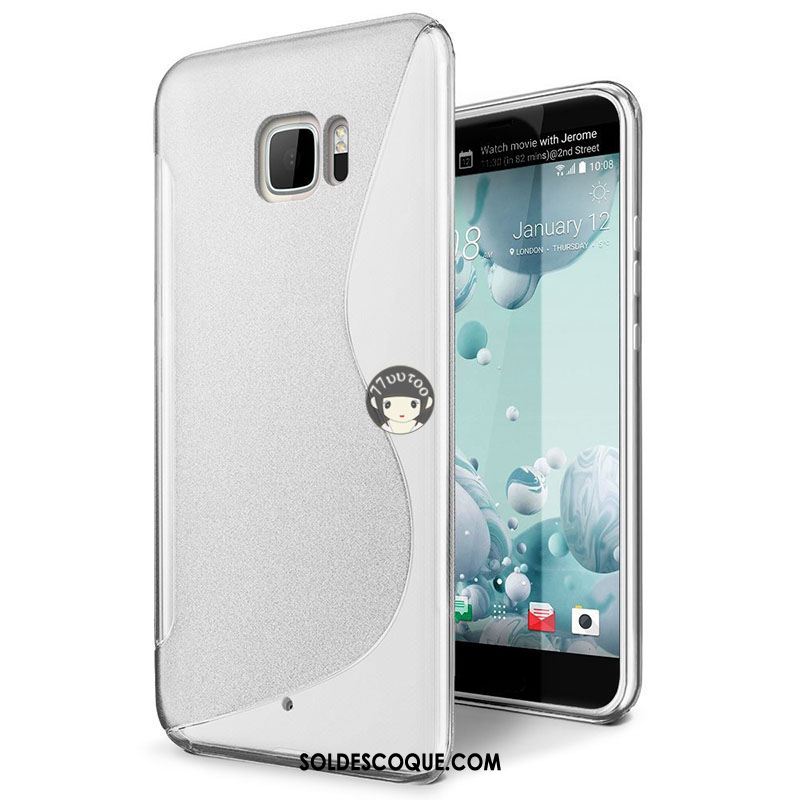 Coque Htc U Ultra Plastique Téléphone Portable Transparent Fluide Doux Étui Pas Cher