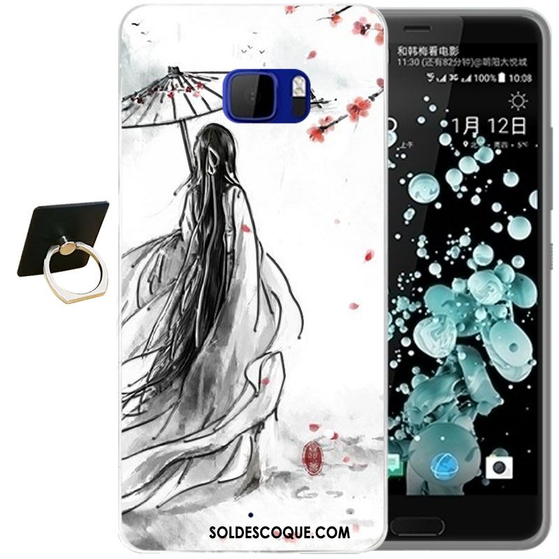 Coque Htc U Ultra Tout Compris Téléphone Portable Silicone Protection Gaufrage Housse Soldes