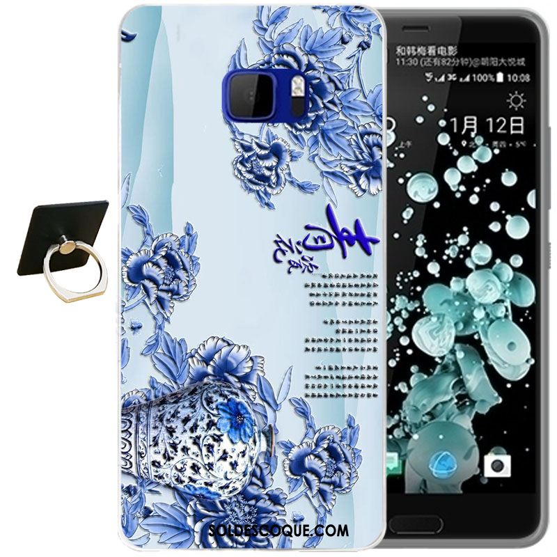 Coque Htc U Ultra Tout Compris Téléphone Portable Silicone Protection Gaufrage Housse Soldes