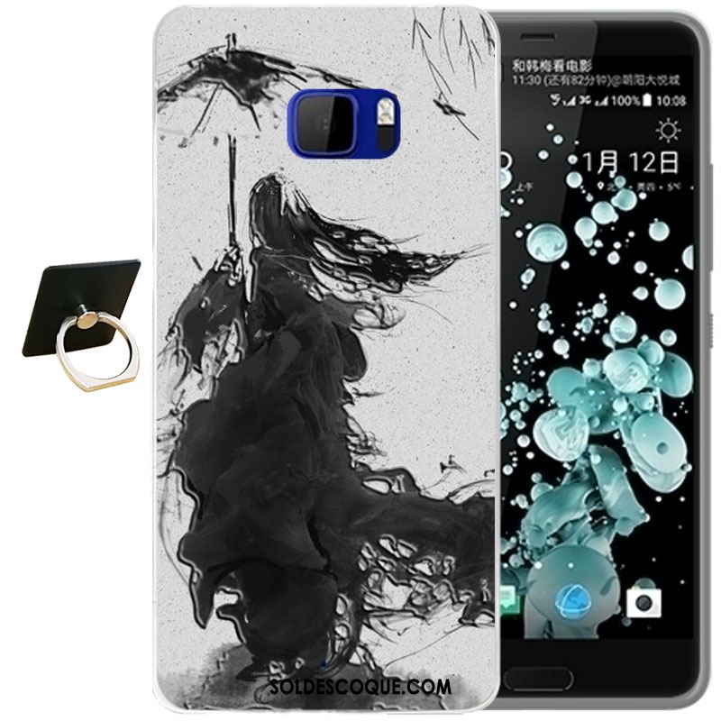 Coque Htc U Ultra Tout Compris Téléphone Portable Silicone Protection Gaufrage Housse Soldes