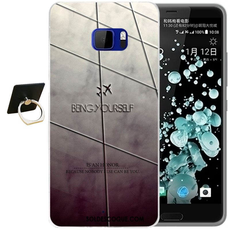 Coque Htc U Ultra Tout Compris Téléphone Portable Silicone Protection Gaufrage Housse Soldes