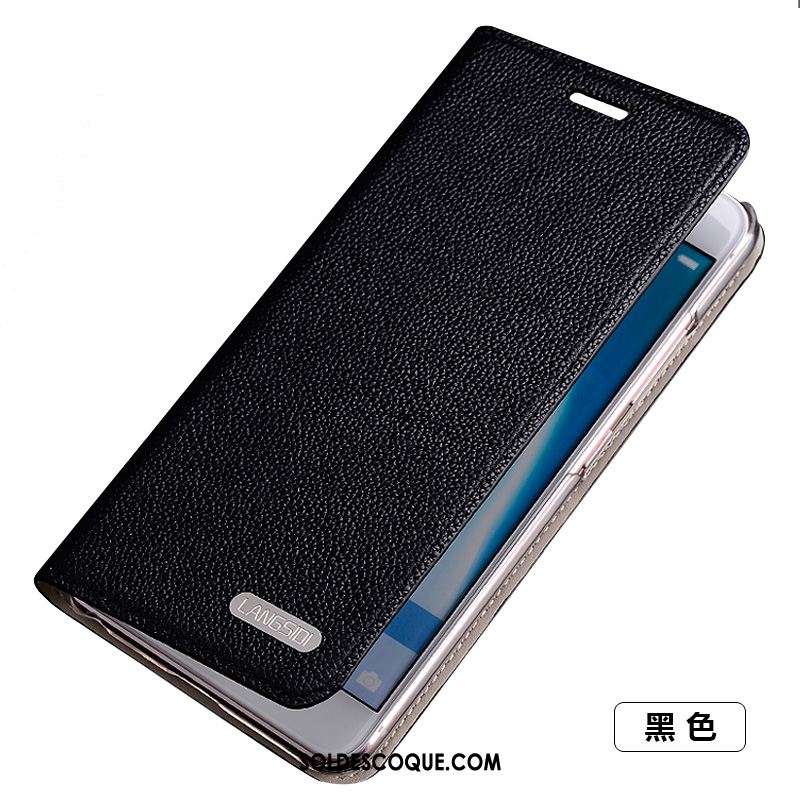 Coque Htc U Ultra Étui Étui En Cuir Incassable Téléphone Portable Cuir Véritable Housse Pas Cher