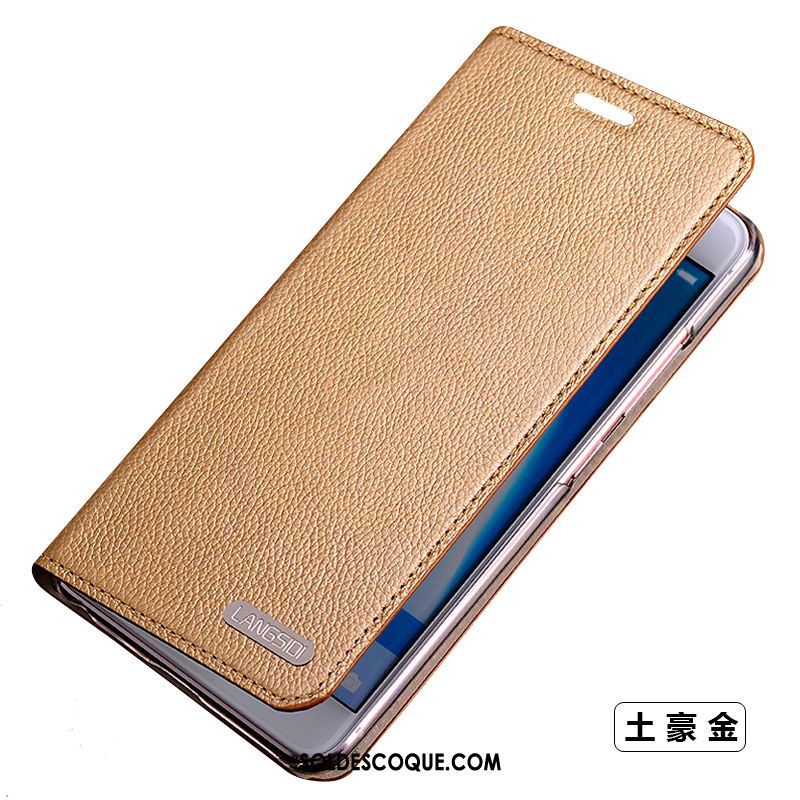 Coque Htc U Ultra Étui Étui En Cuir Incassable Téléphone Portable Cuir Véritable Housse Pas Cher