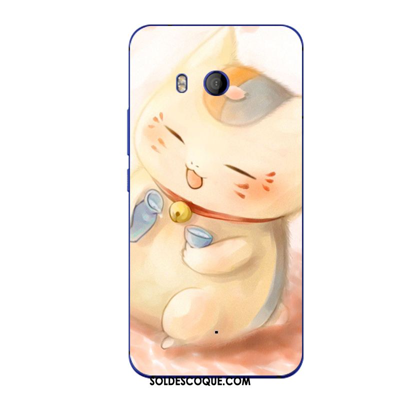 Coque Htc U11 Bleu Silicone Dessin Animé Étui Téléphone Portable En Ligne