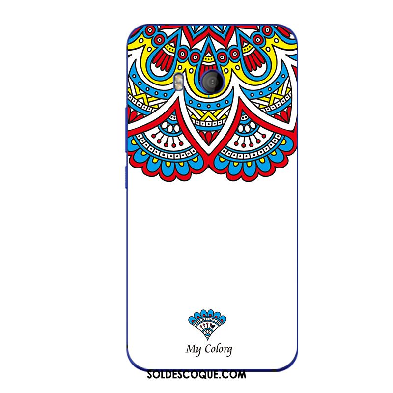 Coque Htc U11 Bleu Silicone Dessin Animé Étui Téléphone Portable En Ligne