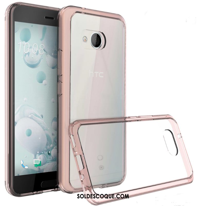 Coque Htc U11 Border Incassable Nouveau Tout Compris Silicone Soldes