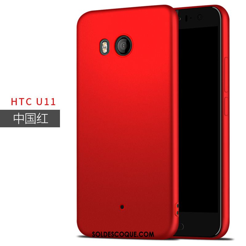 Coque Htc U11 Couleur Silicone Rouge Tout Compris Étui Soldes