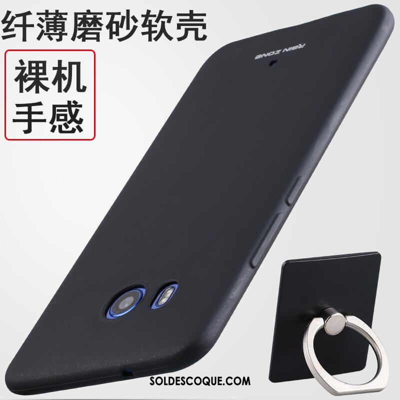 Coque Htc U11 Délavé En Daim Silicone Téléphone Portable Fluide Doux Tout Compris Soldes