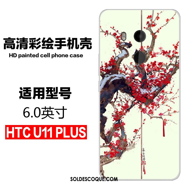 Coque Htc U11+ Incassable Téléphone Portable Dessin Animé Fluide Doux Protection Housse En Ligne