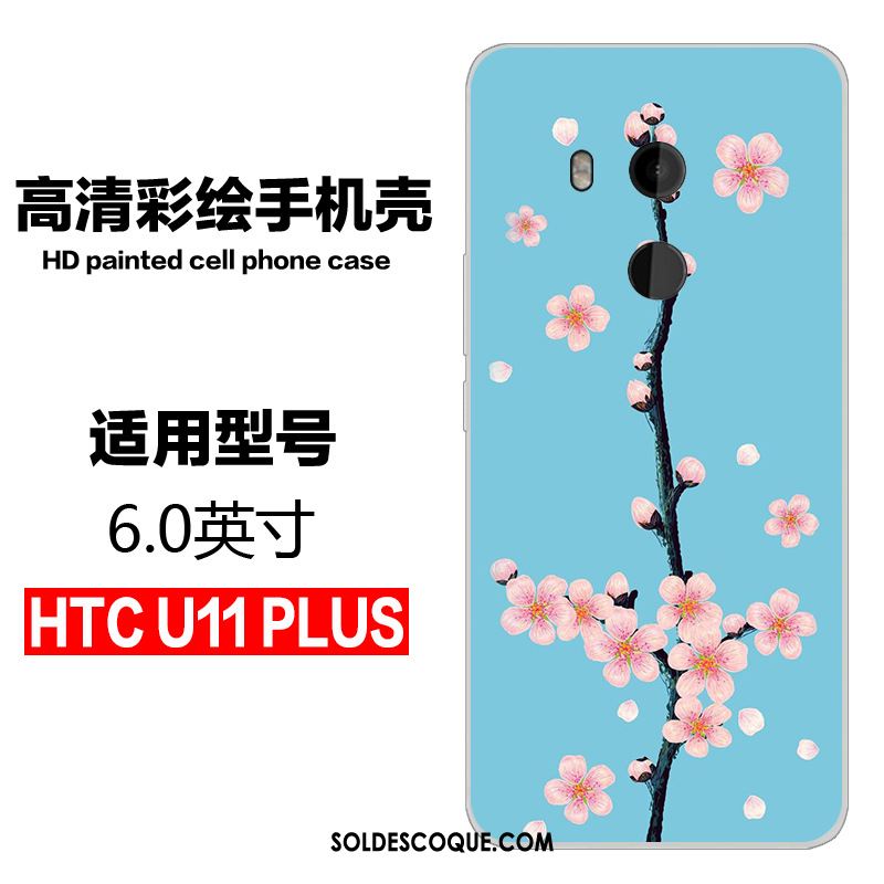 Coque Htc U11+ Incassable Téléphone Portable Dessin Animé Fluide Doux Protection Housse En Ligne