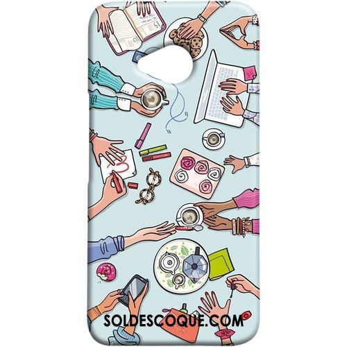 Coque Htc U11 Life Délavé En Daim Protection Difficile Téléphone Portable Étui Pas Cher