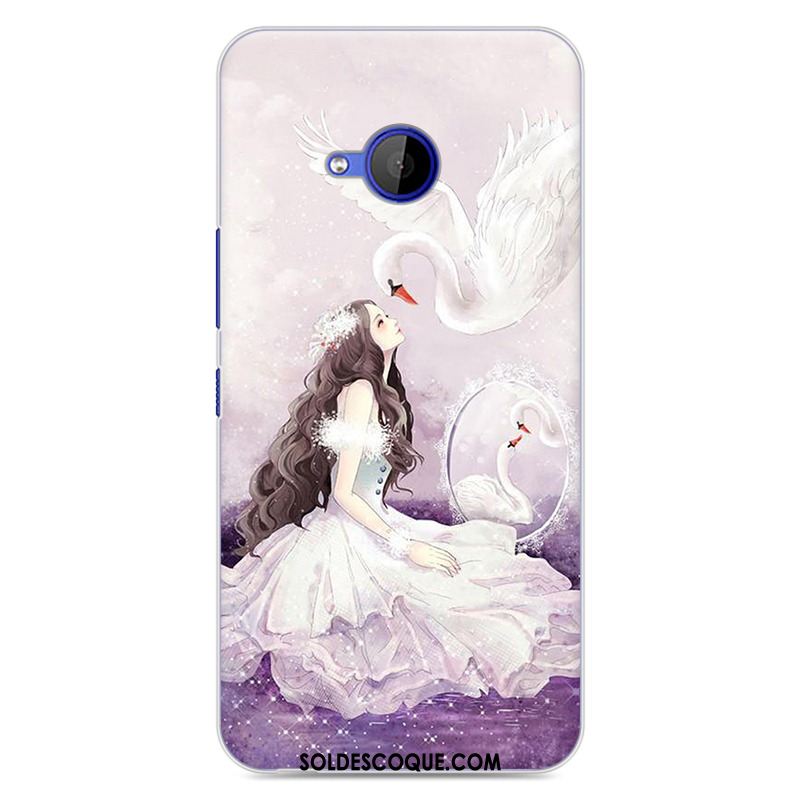 Coque Htc U11 Life Fluide Doux Peinture Jeunesse Dessin Animé Protection Soldes