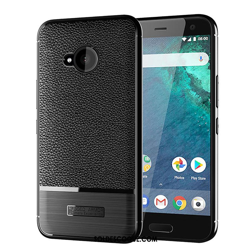 Coque Htc U11 Life Incassable Protection Étui Cuir Téléphone Portable En Vente