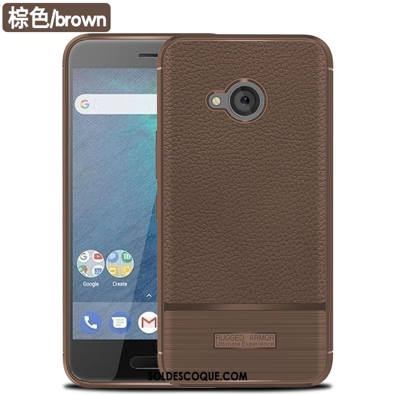 Coque Htc U11 Life Litchi Tout Compris Modèle Fleurie Soie Antidérapant Pas Cher