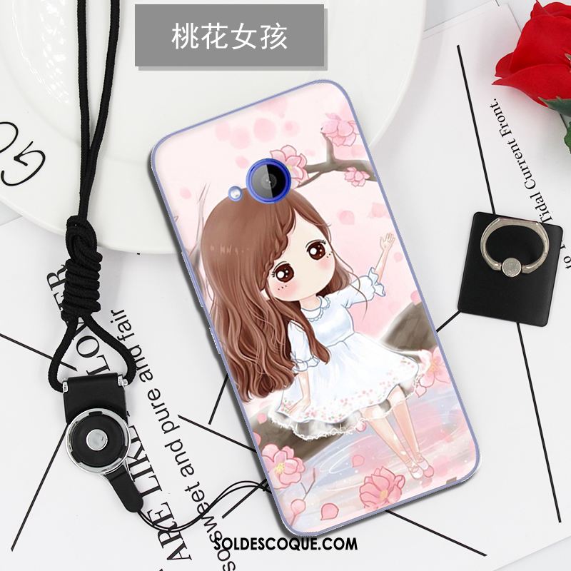 Coque Htc U11 Life Personnalité Bleu Dessin Animé Incassable Silicone Housse Pas Cher