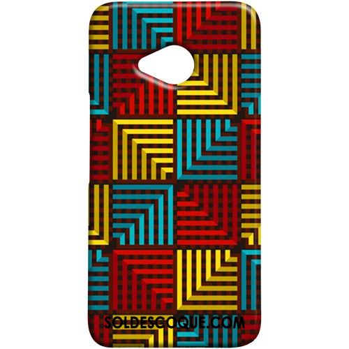 Coque Htc U11 Life Protection Étui Téléphone Portable Rouge Vérifier Carreaux En Ligne