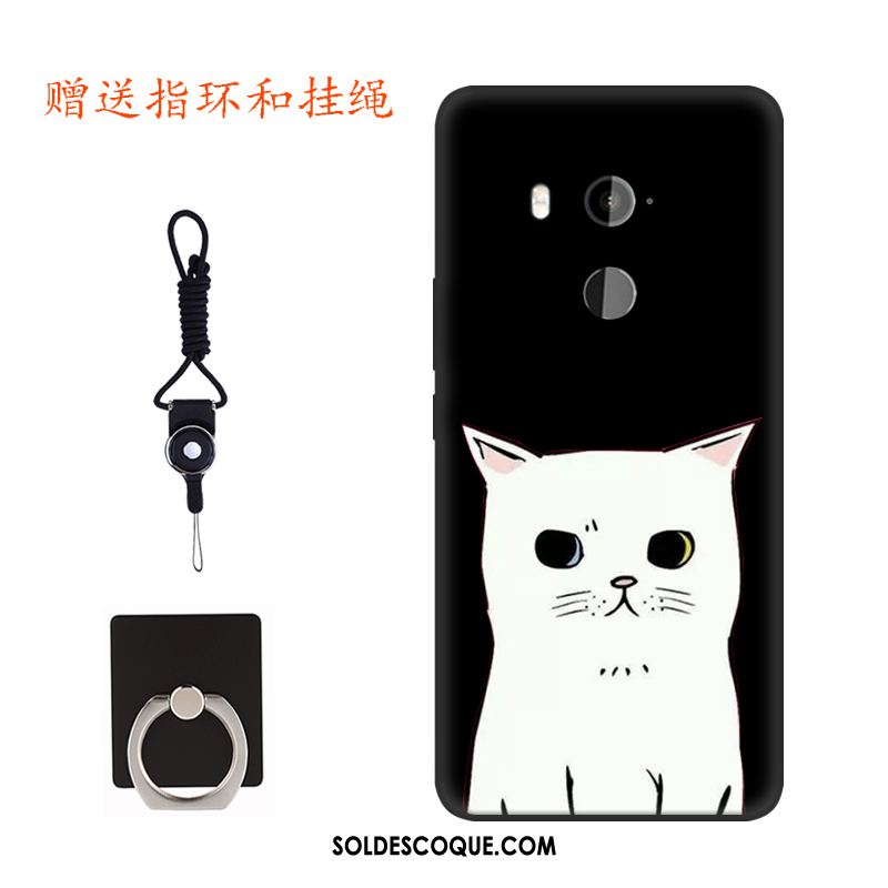 Coque Htc U11+ Multicolore Téléphone Portable Fluide Doux Dessin Animé Incassable En Ligne