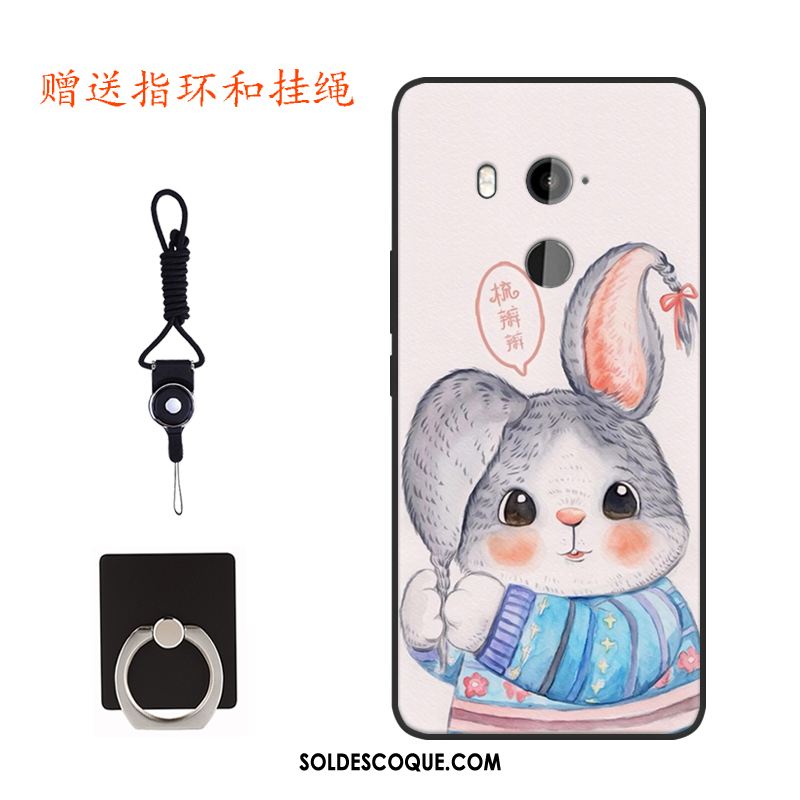 Coque Htc U11+ Multicolore Téléphone Portable Fluide Doux Dessin Animé Incassable En Ligne