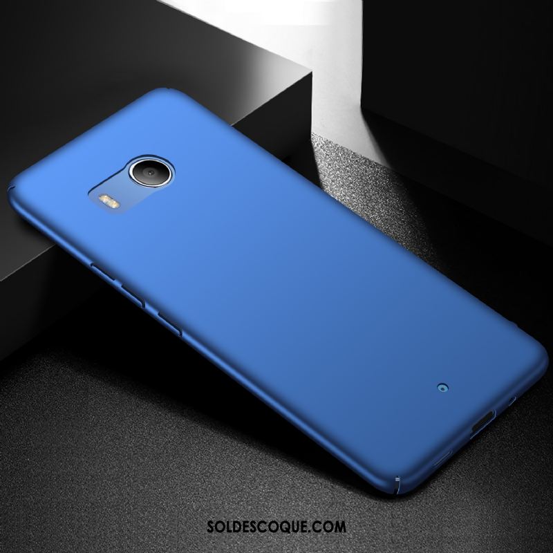 Coque Htc U11 Nouveau Bleu Téléphone Portable Délavé En Daim Tendance En Ligne