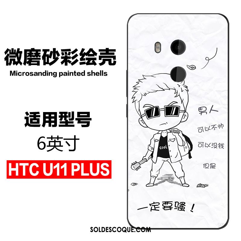 Coque Htc U11+ Personnalité Protection Charmant Multicolore Tendance Pas Cher