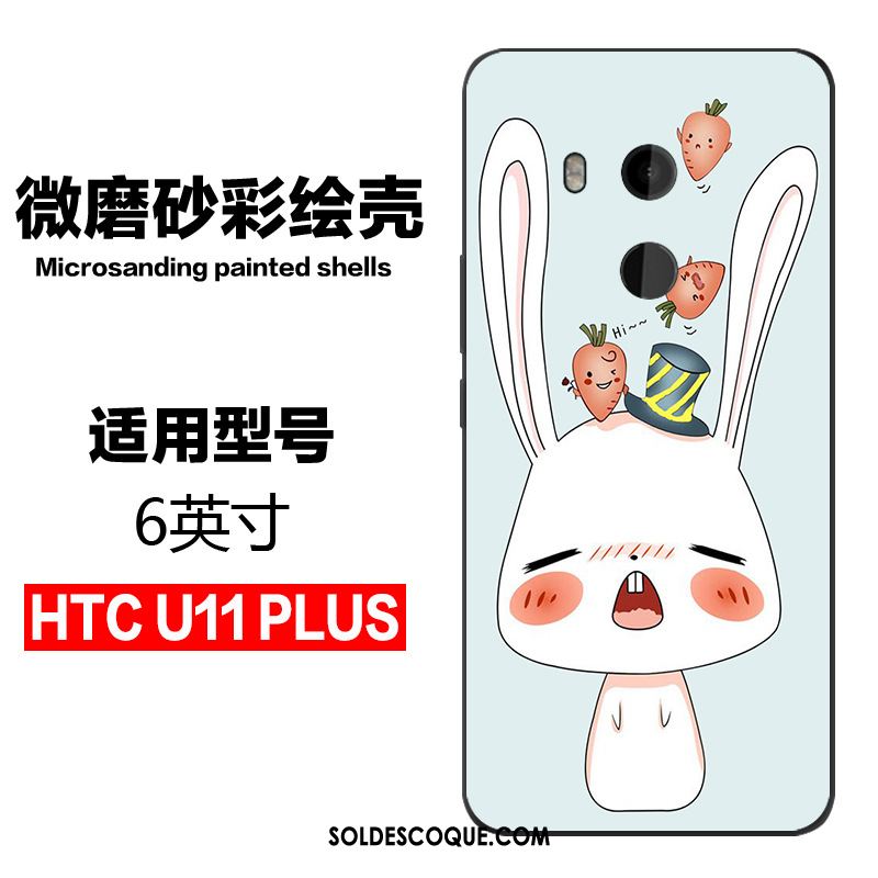 Coque Htc U11+ Personnalité Protection Charmant Multicolore Tendance Pas Cher