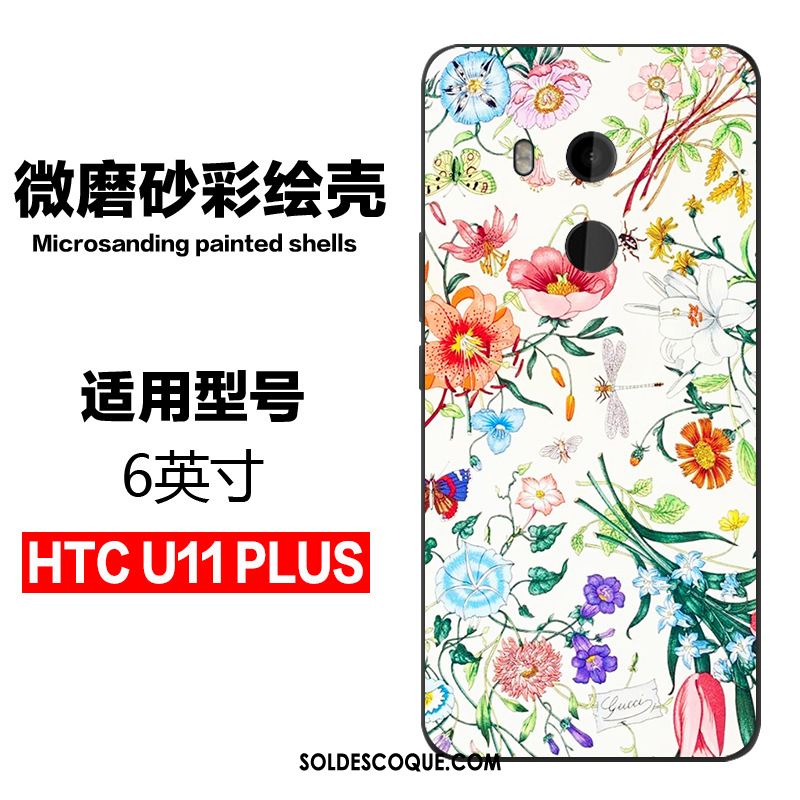 Coque Htc U11+ Personnalité Protection Charmant Multicolore Tendance Pas Cher